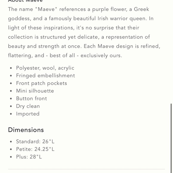 - NWT Anthropologie Maeve Red Pink Blue Plaid Fringed Skirt - Picture 13 of 13